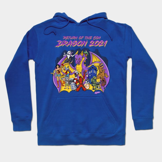 Unofficial DragonCon 2021 Hoodie by Archmagnus